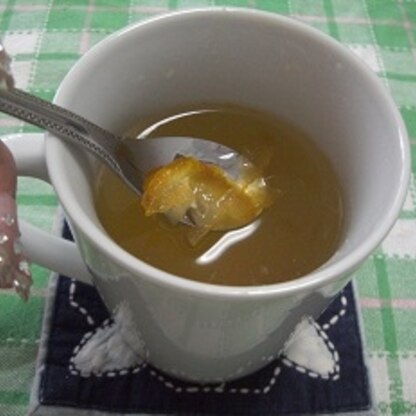 だいすけ3さん、こんばんは♪柚子茶にしょうが入れると美味しいですね！ご馳走様でした(*^_^*)